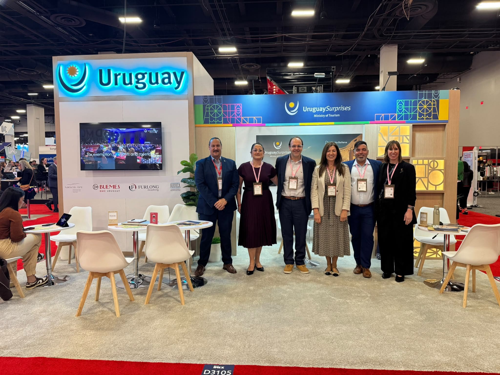AUDOCA fortaleció la presencia de Uruguay en IMEX America 2026